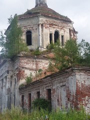 Abandoned orthodox church in Russia