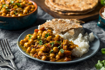 Homemade Indian Chickpea Chana Masala