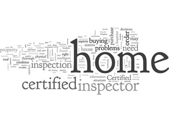 Certified Home Inspector