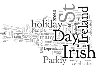 Fototapeta na wymiar Celebrate St Patrick s Day with Irish T shirts and Apparel