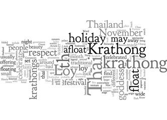 Fototapeta na wymiar Celebrate Loy Krathong in Thailand