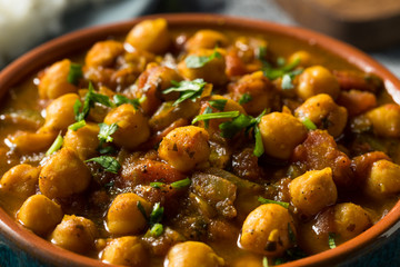 Homemade Indian Chickpea Chana Masala