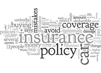 Car Insurance Mistakes That You Can Easily Avoid