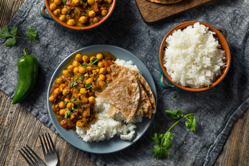 Homemade Indian Chickpea Chana Masala