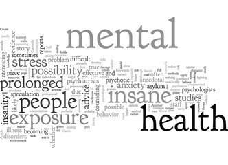 Can You Catch Insanity