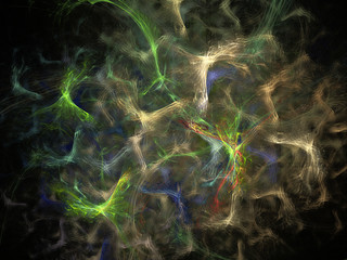 Imaginatory fractal background Image