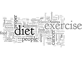 Can Diet and Exercise Help Prevent Cancer