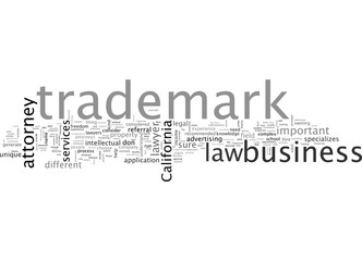Obraz premium california trademark attorney