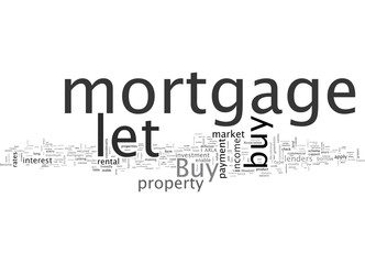 Buy to let mortgages long term investment on the concrete structure