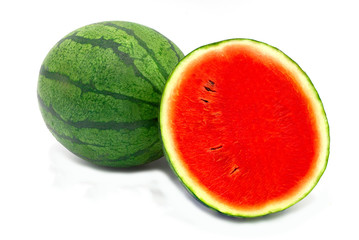 Watermelon on a white background