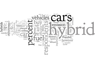 Fototapeta na wymiar buy hybrid cars