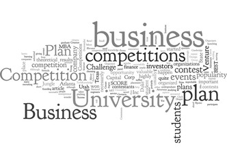 Business Plan Competitions