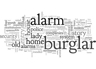 burglar alarm kit