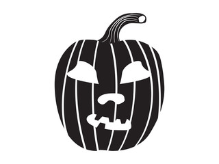 Isolated scary spooky. Halloween concept - Vector illustration