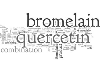 Bromelain quercetin
