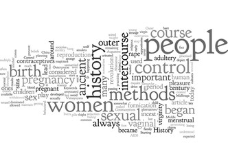 Brief History of Birth Control