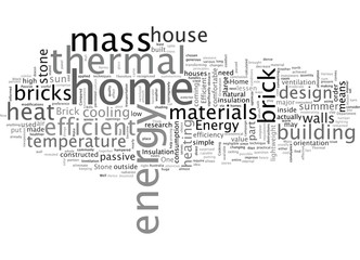 Fototapeta premium brick stone home energy efficient