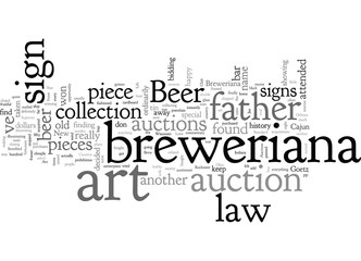 breweriana art auctions