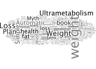Obraz premium Book Review Ultrametabolism The Simple Plan for Automatic Weight Loss