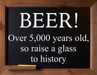 Obraz premium Message written on chalkboard