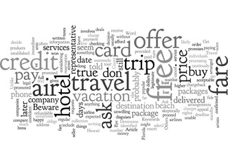 Beware Of Travel Scams