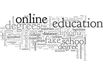 Beware of Fake Diplomas