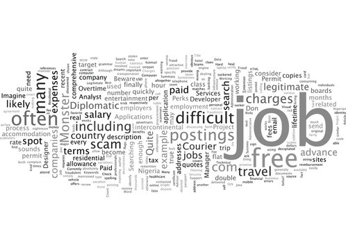 Beware Of Job Fraud Scams