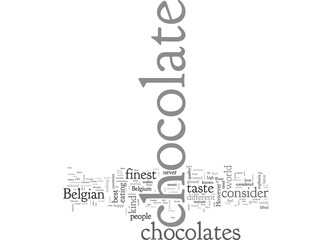 best belgian chocolate