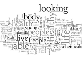 Fototapeta premium Benefits of a life of health and fitness