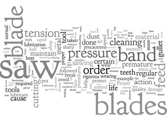 Band Saw Performance Tips