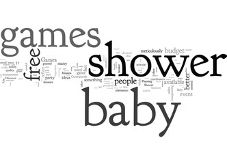 Baby Shower Games Reasons Not To Use Free Games