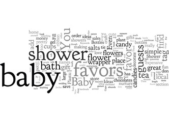 Baby Shower Favor Ideas and Tips