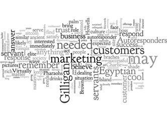 Autoresponders In The Role Of Servant