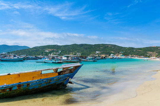 Praia dos Anjos em Arraial do Cabo, Rio de Janeiro, Brasil