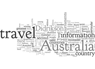 Australia Travel Cautionary Measures