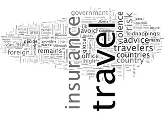 At Your Own Risk Countries Where Travel Insurance Won t Be Able To Help You