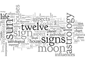 Fototapeta premium aspects of astrology