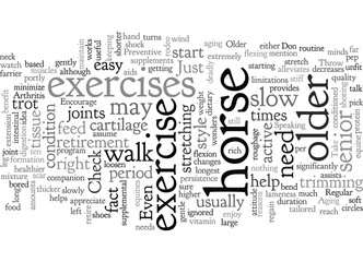 Arthritis and the Older Horse