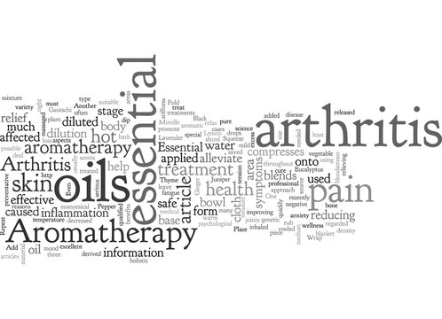 Arthritis and Aromatherapy