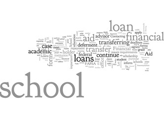 Are Student Loans Transferable From One School To Another