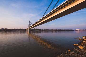 Fototapeta premium bridge over the river