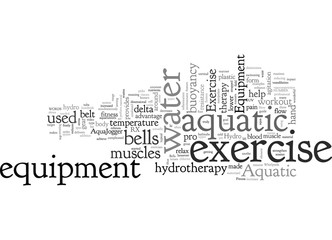 Aquatic Exercise Equipment
