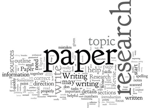 Anyone Can Write a Research Paper