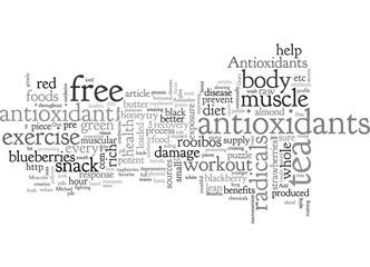 Fototapeta premium Antioxidants Add a Lean Muscular Body to the List of Benefits