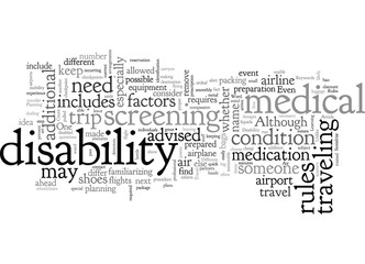 Air Travel Rules Are They Different For Those With a Disability