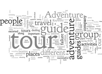 adventure tour guide