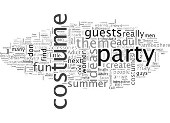 Adult Costume Ideas Spice Up Your BBQ With Cool Costume Theme Parties