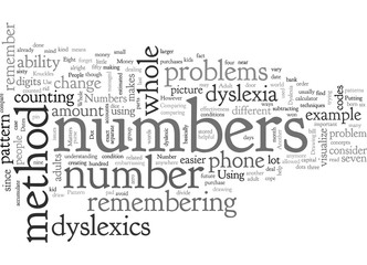 Adult Dyslexia On Numbers And Codes