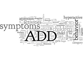 ADD Symptoms In Children And Hyperactive Impulsive Symptoms