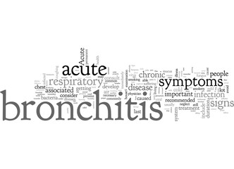 Fototapeta premium acute bronchitis symptom